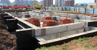 Фундаменты промышленных зданий в Копейске цена от 24394 руб. - заказать строительство фундамента промздания под стальные колонны